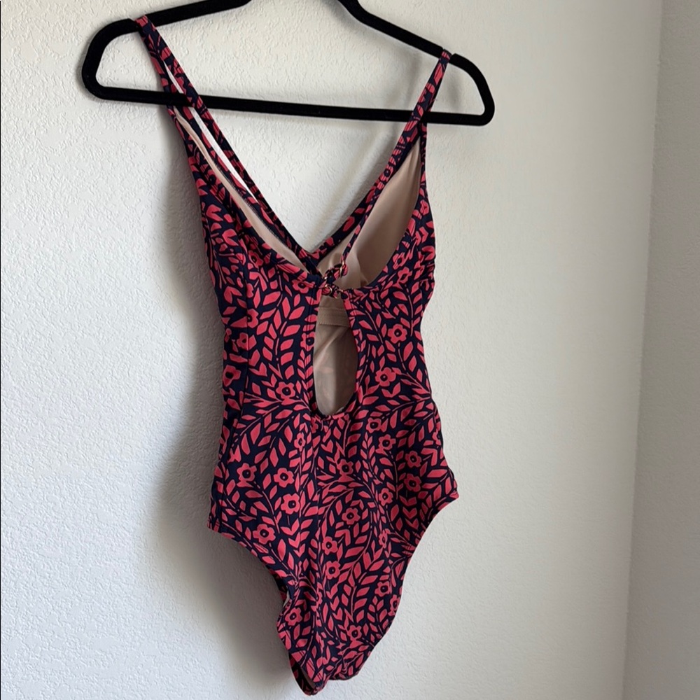Kids One Piece Swimsuit - Pink and Black - Picture 9 of 11